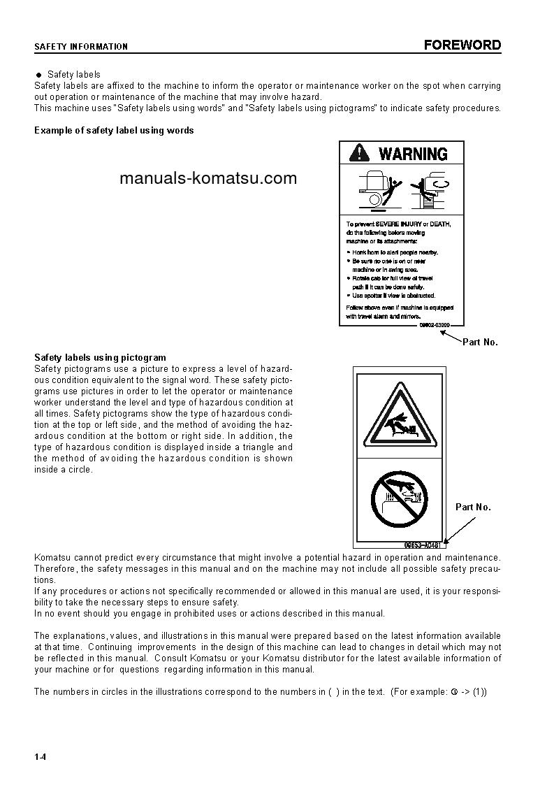 Protected: PC800SE-6(JPN) S/N 31001-UP Operation manual (English)