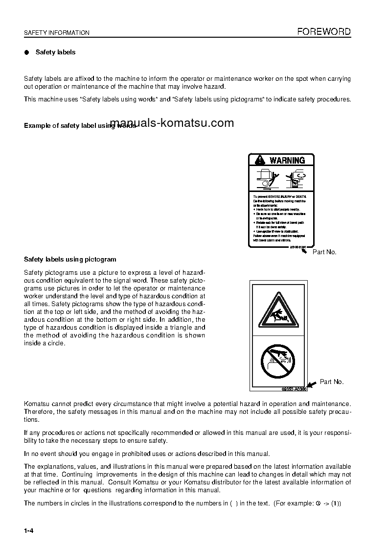 Protected: D61PX-15(BRA) S/N B40688-UP Operation manual (English)