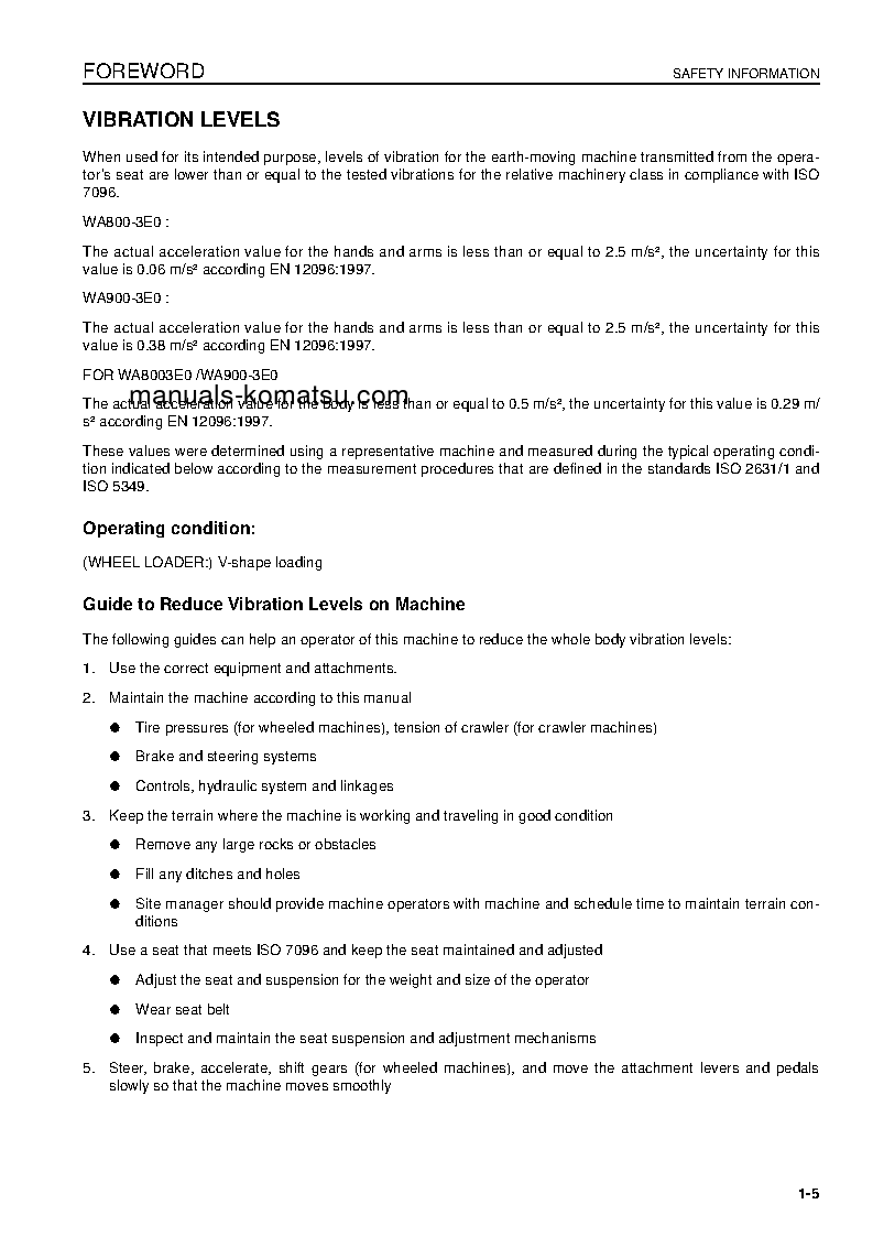 Protected: WA800-3(JPN)-TIER2 S/N 70039-UP Operation manual (English)