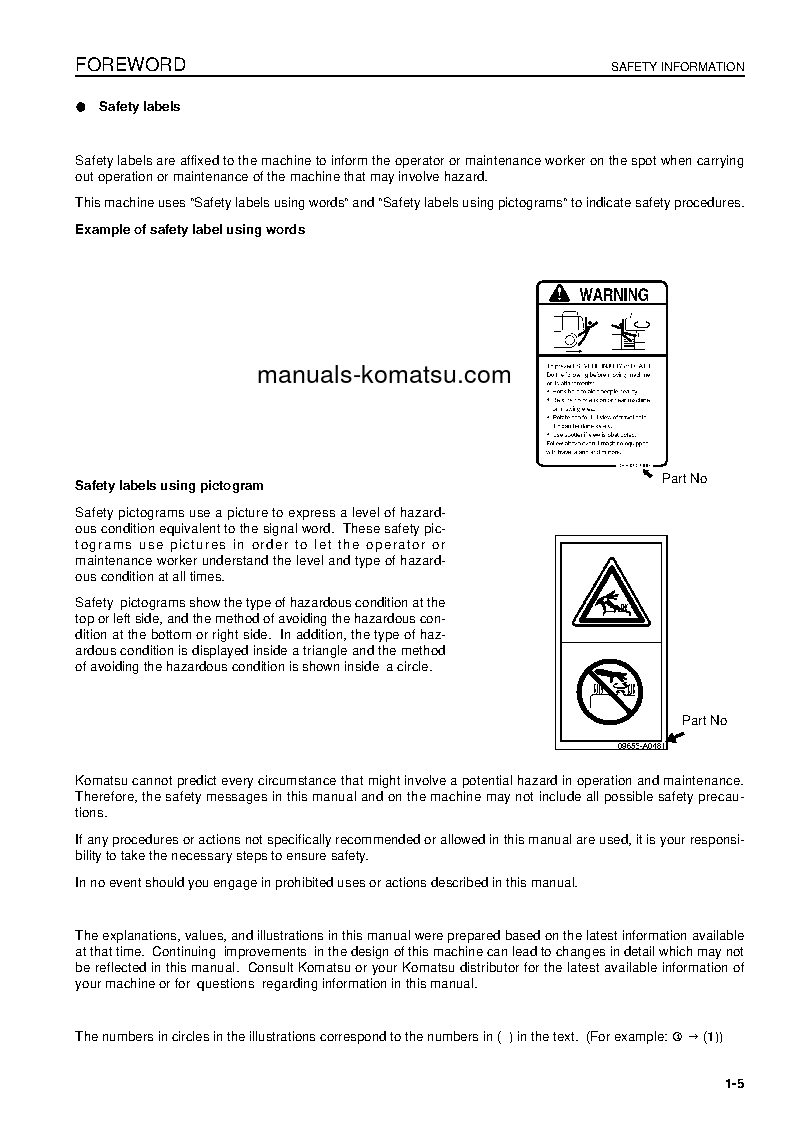 Protected: HB215LC-1(JPN) S/N 1001-UP Operation manual (English)
