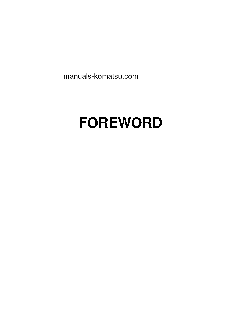 Protected: HD405-7(JPN) S/N 7611-UP Operation manual (English)