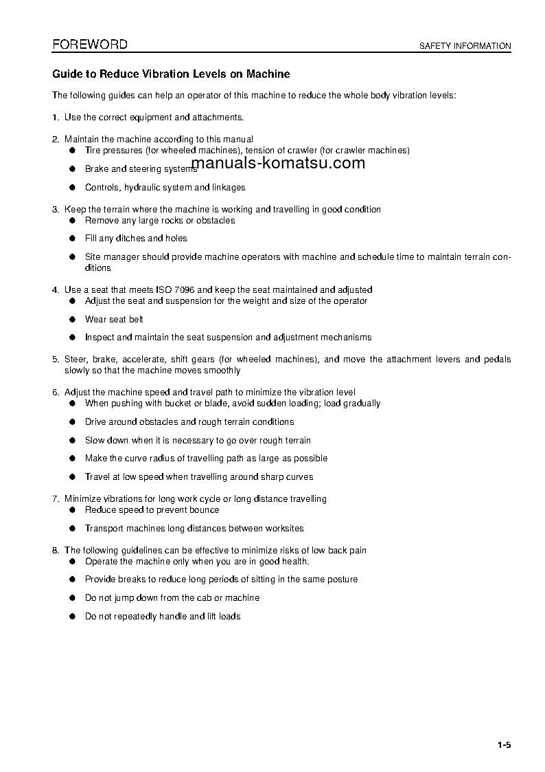 Protected: HD785-7(JPN) S/N 8378-UP Operation manual (English)