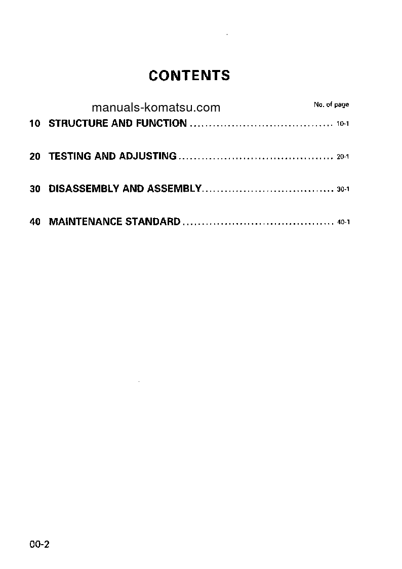 Protected: PW170-5(GBR)-K S/N K20001-UP Shop (repair) manual (English)