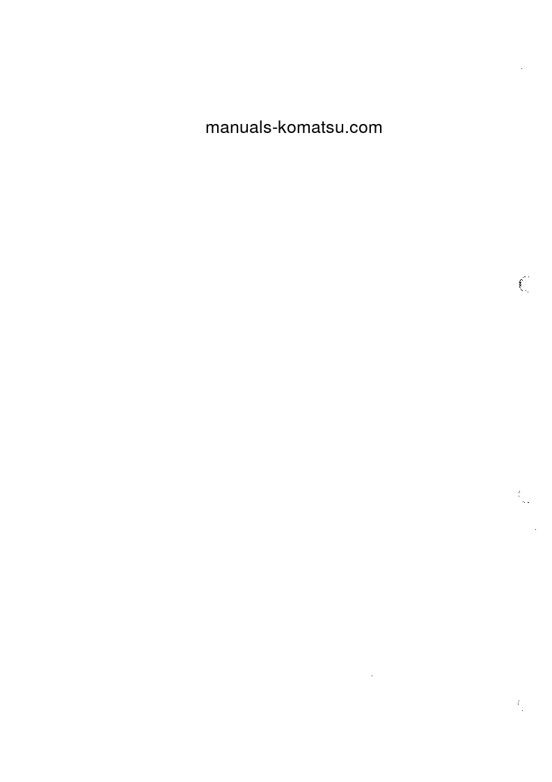 Protected: PC210-6(GBR)-K S/N K30001-32000 Shop (repair) manual (English)