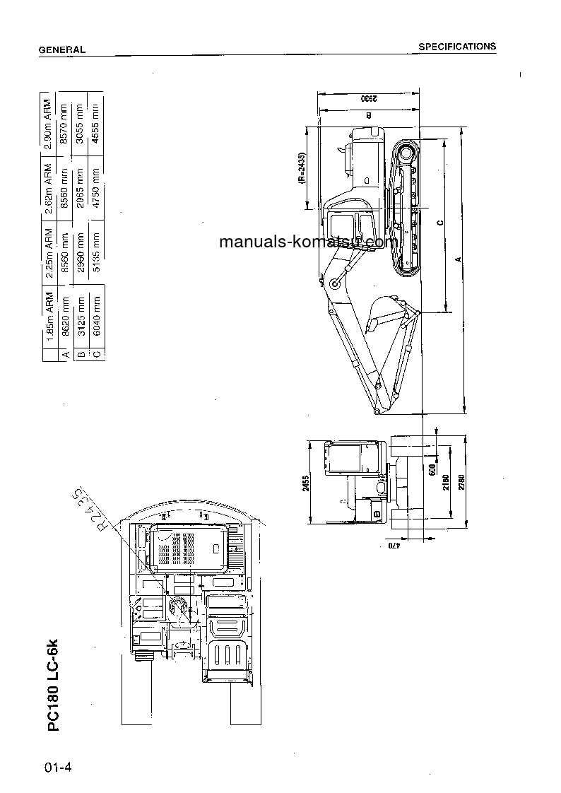 Protected: PC180LC-6(GBR)-K S/N K30001-K32000 Shop (repair) manual (English)
