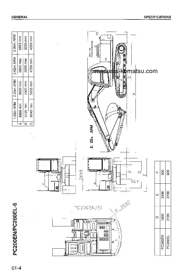 Protected: PC200EN-6(GBR)-K S/N K30001-K32000 Shop (repair) manual (English)