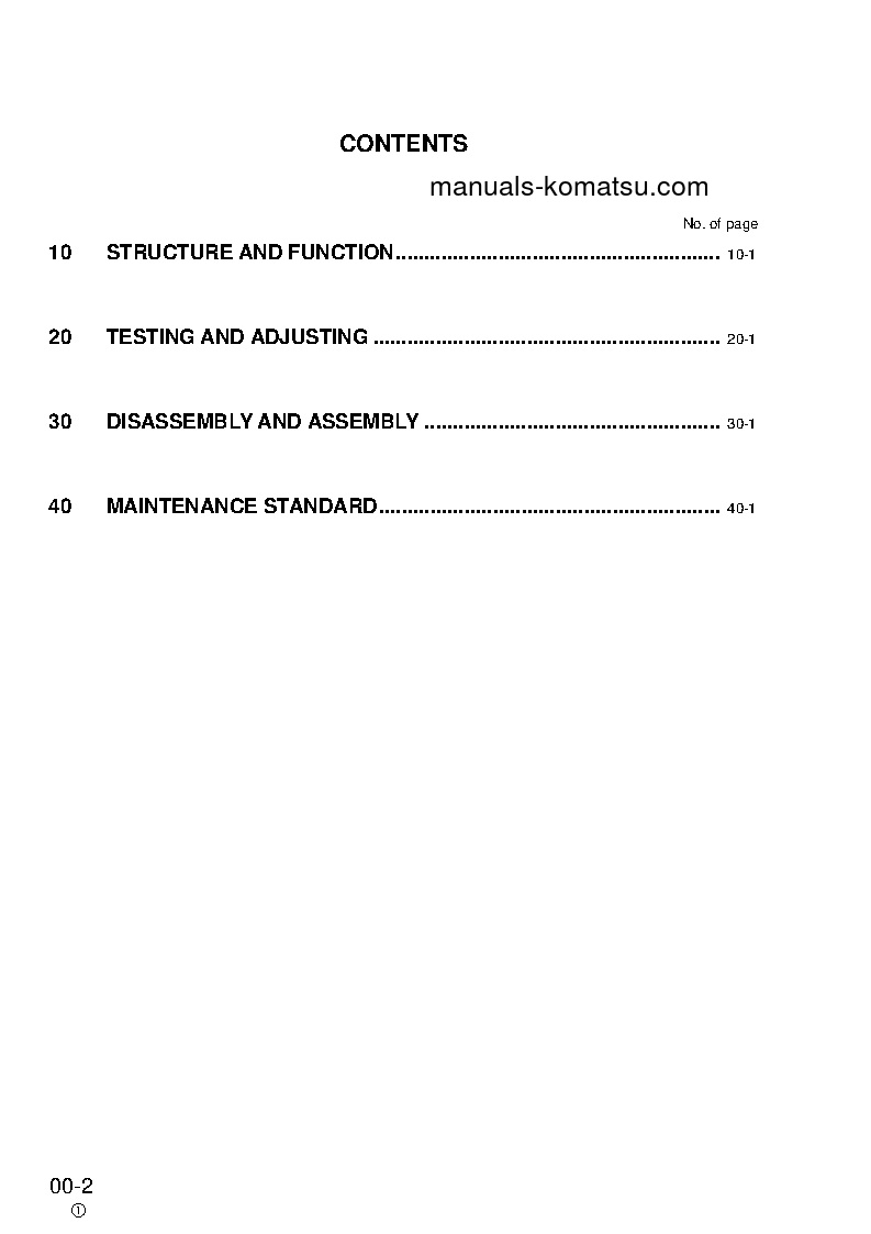 Protected: PW130ES-6(GBR)-K S/N K30545-K31999 Shop (repair) manual (English)