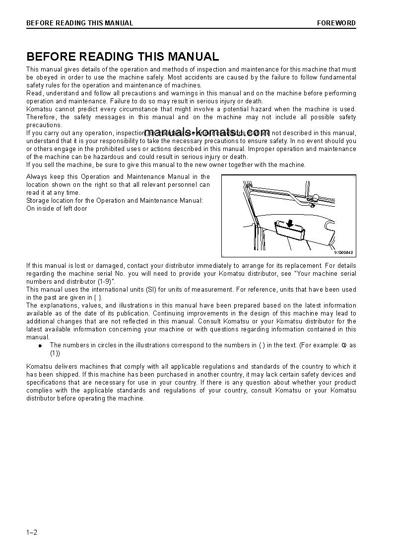 Protected: HM300-3(JPN) S/N 3001-UP Operation manual (English)