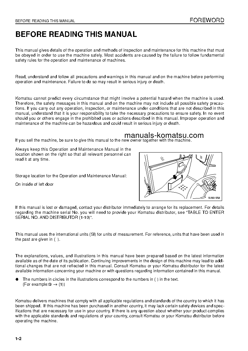 Protected: HD785-7(JPN) S/N 30001-UP Operation manual (English)