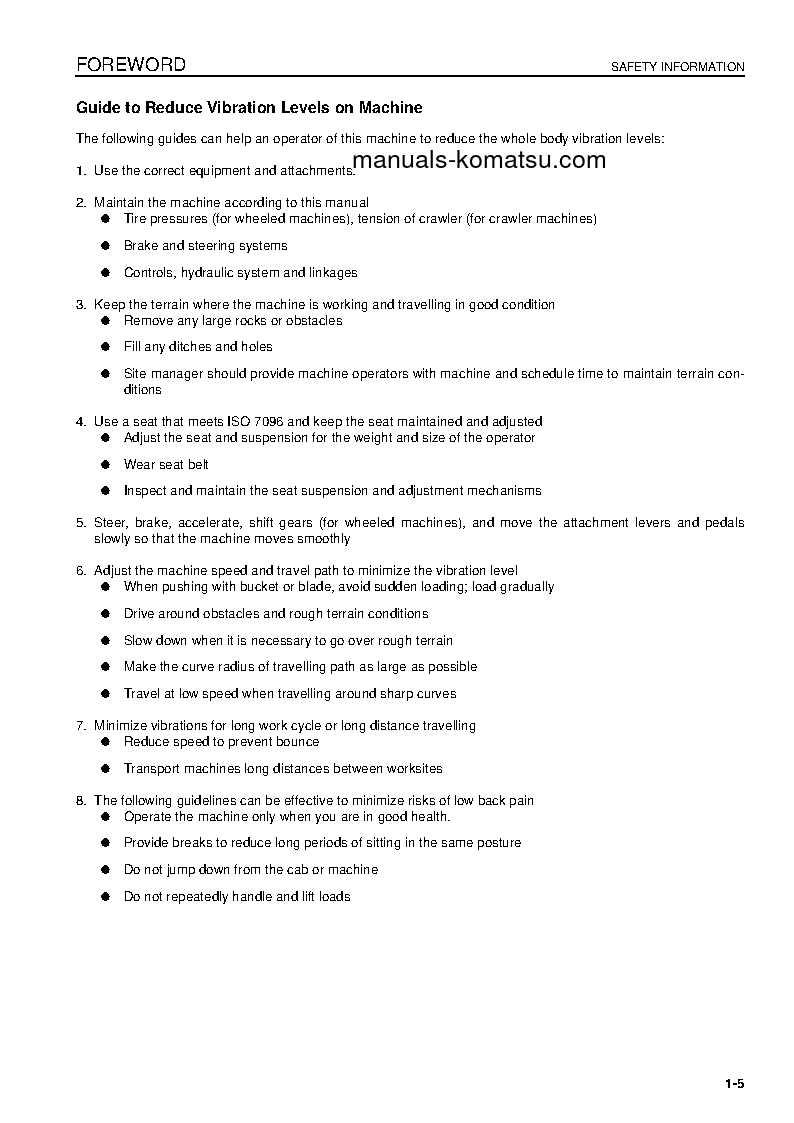 Protected: HD785-7(JPN) S/N 30001-UP Operation manual (English)