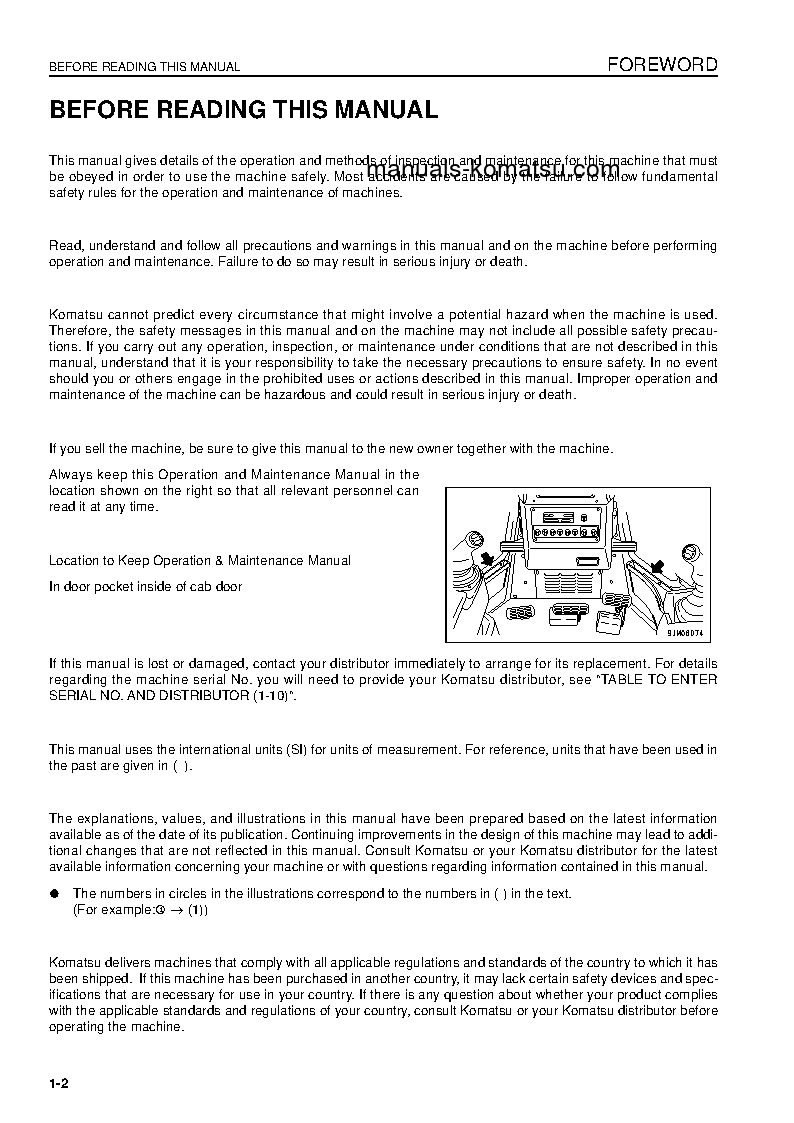 Protected: D275AX-5(JPN)-E0 S/N 30217-UP Operation manual (English)
