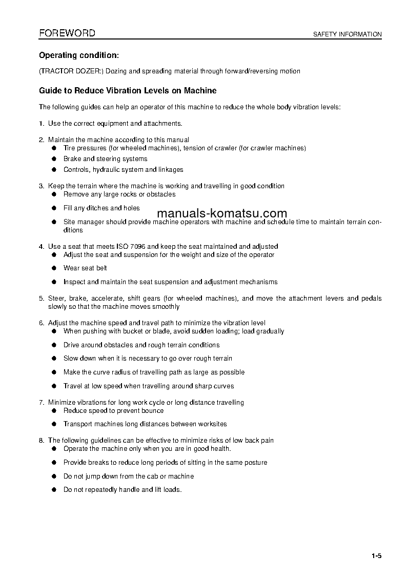 Protected: D275AX-5(JPN)-E0 S/N 30217-UP Operation manual (English)