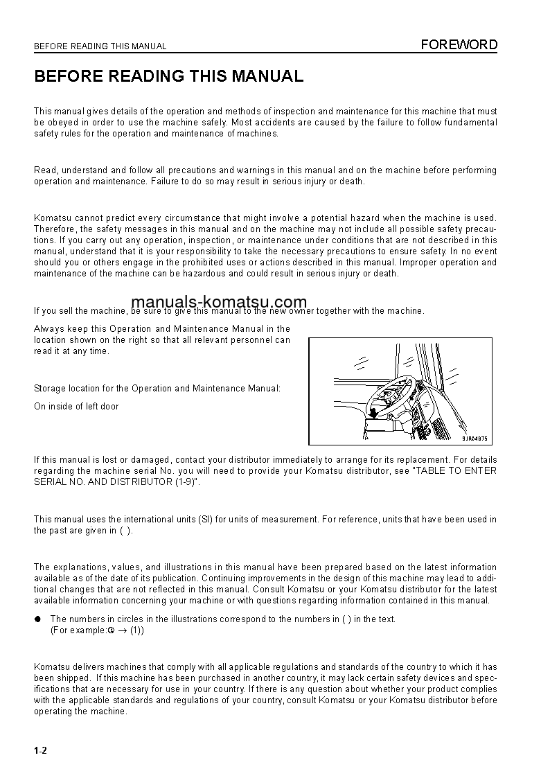 Protected: HD465-7(JPN)-TIER3 S/N 10739-UP Operation manual (English)