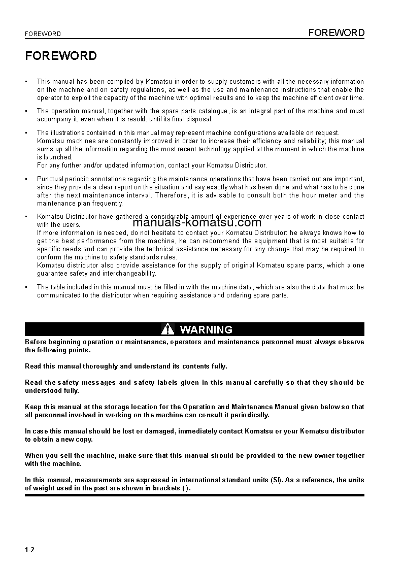 Protected: PC09-1(ITA) S/N 15001-UP Operation manual (English)