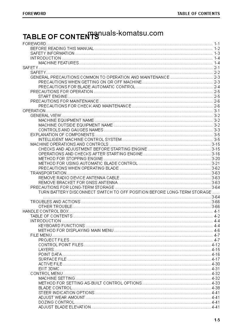 Protected: D85PXI-18(JPN) S/N 22083-UP Operation manual (English)
