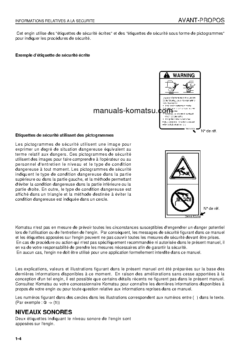 Protected: D275AX-5(JPN) S/N 20164-UP Operation manual (French)