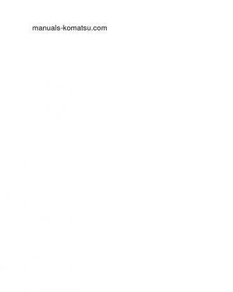 HD465-7(JPN) S/N 7001-UP Operation manual (French)