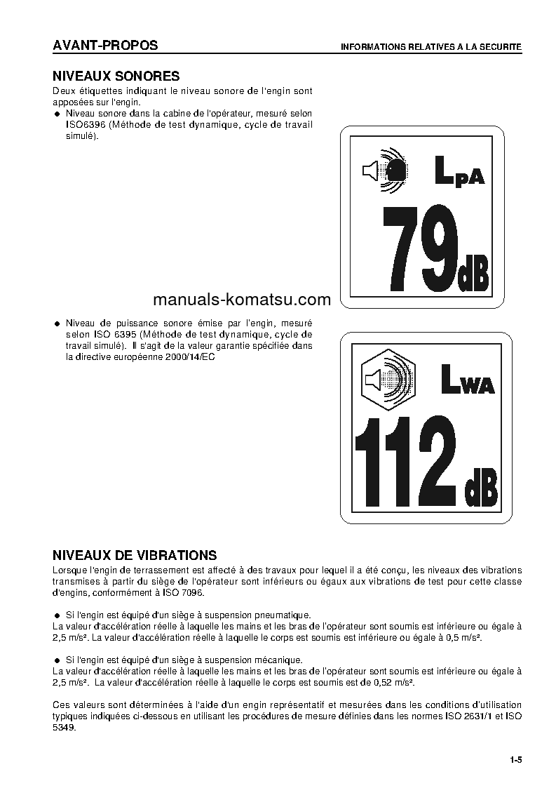 Protected: D85PX-15(JPN) S/N 1001-UP Operation manual (French)