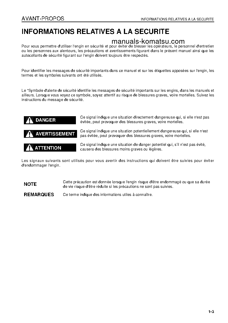 Protected: D155AX-6(JPN)-FOR EU S/N 80001-UP Operation manual (French)