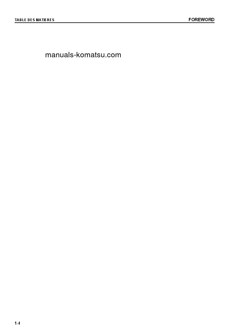 Protected: D61PX-12(BRA) S/N B1501-UP Operation manual (French)