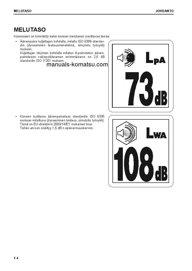 Protected: HM300-5(JPN) S/N 10001-UP Operation manual (Finnish)