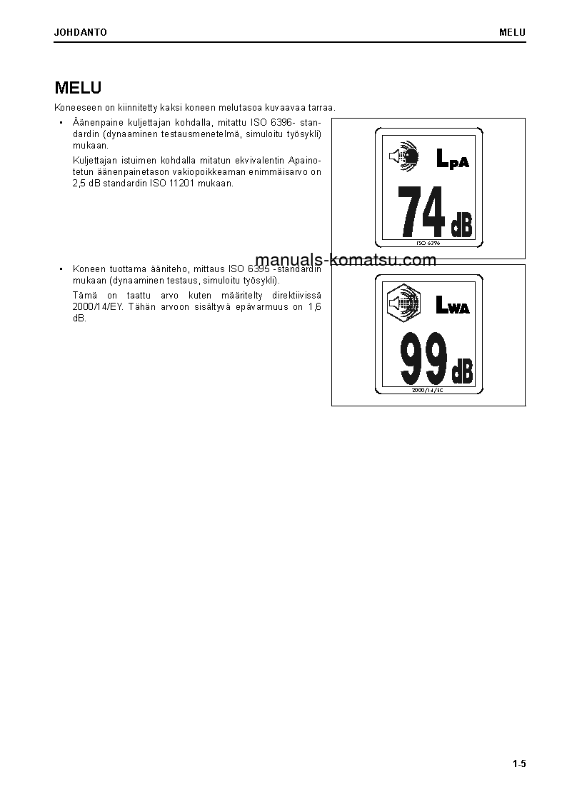 Protected: PC78US-10(JPN) S/N 30288-UP Operation manual (Finnish)