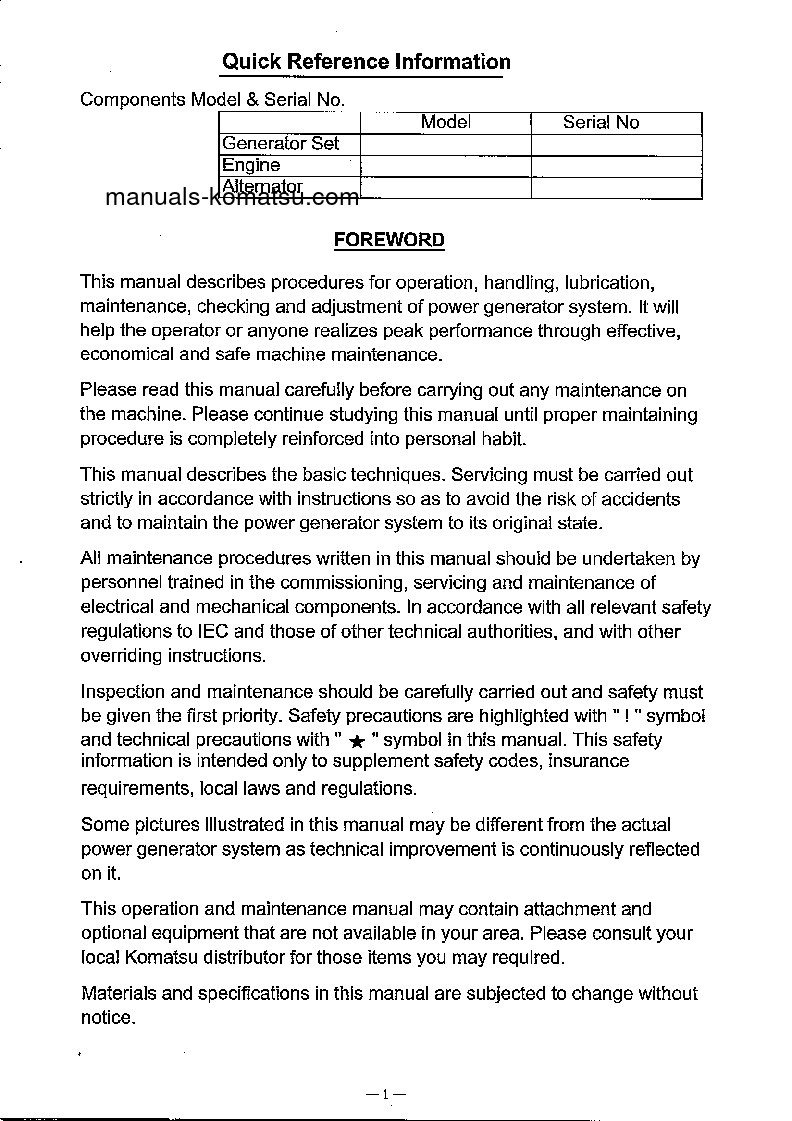 Protected: EGS300-3(SGP) S/N 30001-UP Operation manual (English)