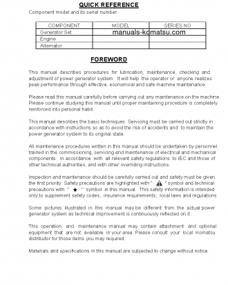 EGS1000-6(CHN) S/N 65001-UP Operation manual (English)