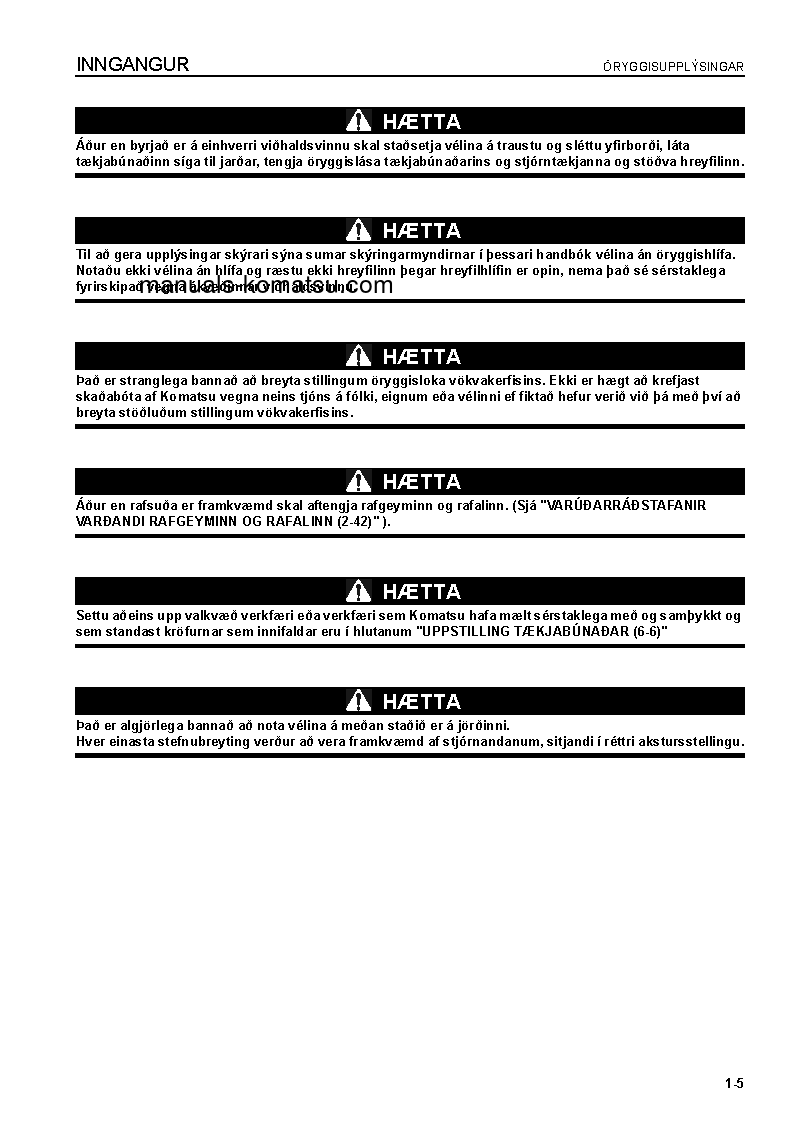 Protected: PC09-1(ITA) S/N 15001-UP Operation manual (Icelandic)