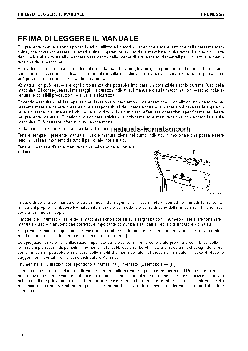 Protected: HM300-5(JPN) S/N 10001-UP Operation manual (Italian)