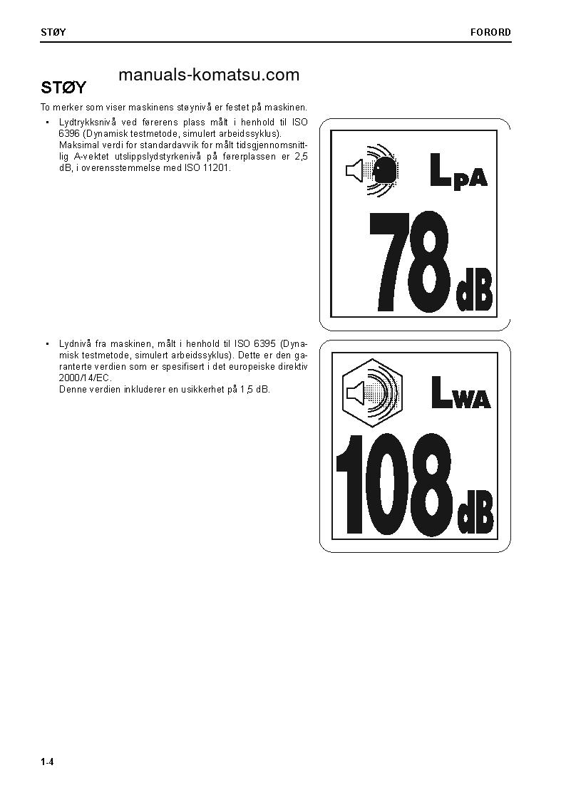 Protected: D65PX-18(JPN) S/N 90001-UP Operation manual (Norwegian)