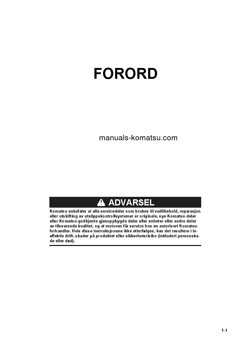 Protected: HM300-5(JPN) S/N 10001-UP Operation manual (Norwegian)