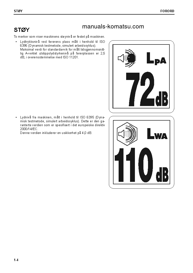 Protected: HM400-5(JPN) S/N 10001-UP Operation manual (Norwegian)