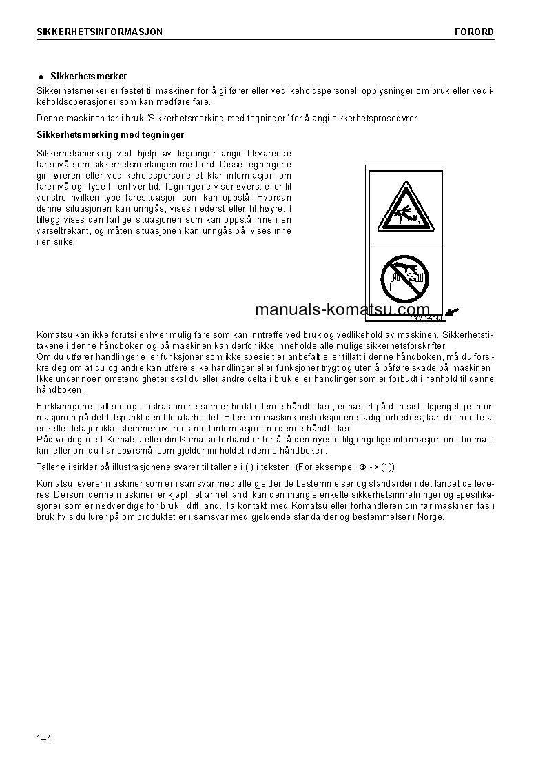 Protected: PC228USLC-10(JPN) S/N 1871-UP Operation manual (Norwegian)