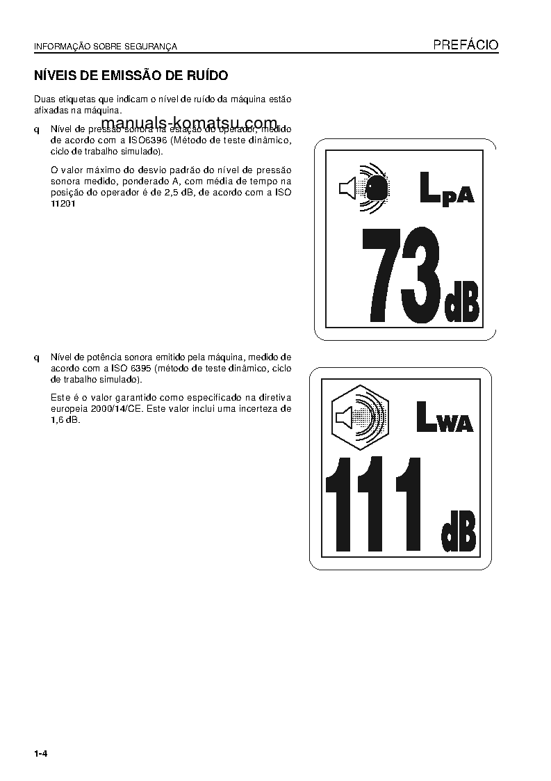 Protected: WA600-6(JPN) S/N 60634-UP Operation manual (Portuguese)