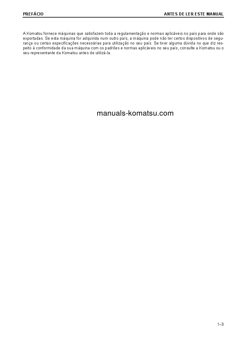 Protected: D37EX-23(JPN) S/N 80001-UP Operation manual (Portuguese)