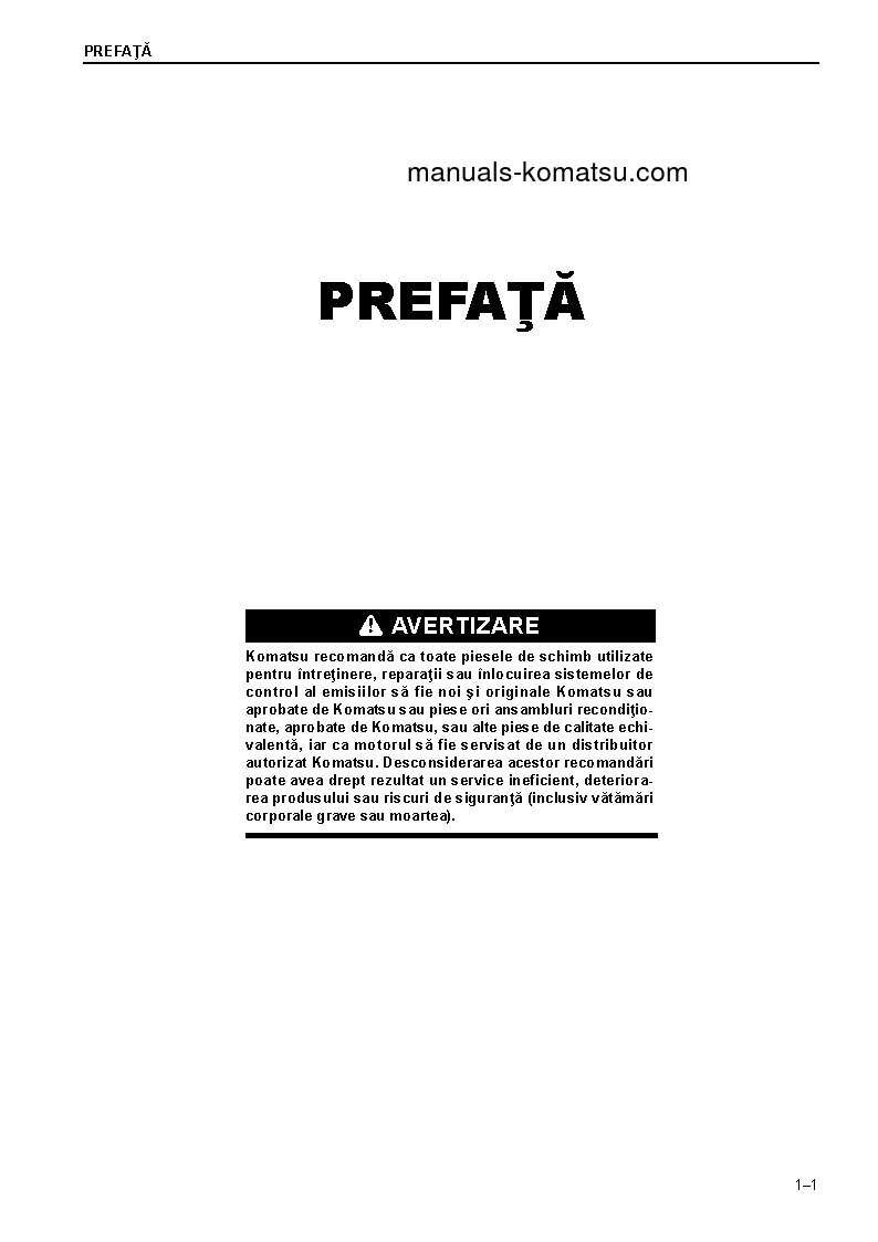 Protected: HM300-3(JPN) S/N 3376-UP Operation manual (Romanian)