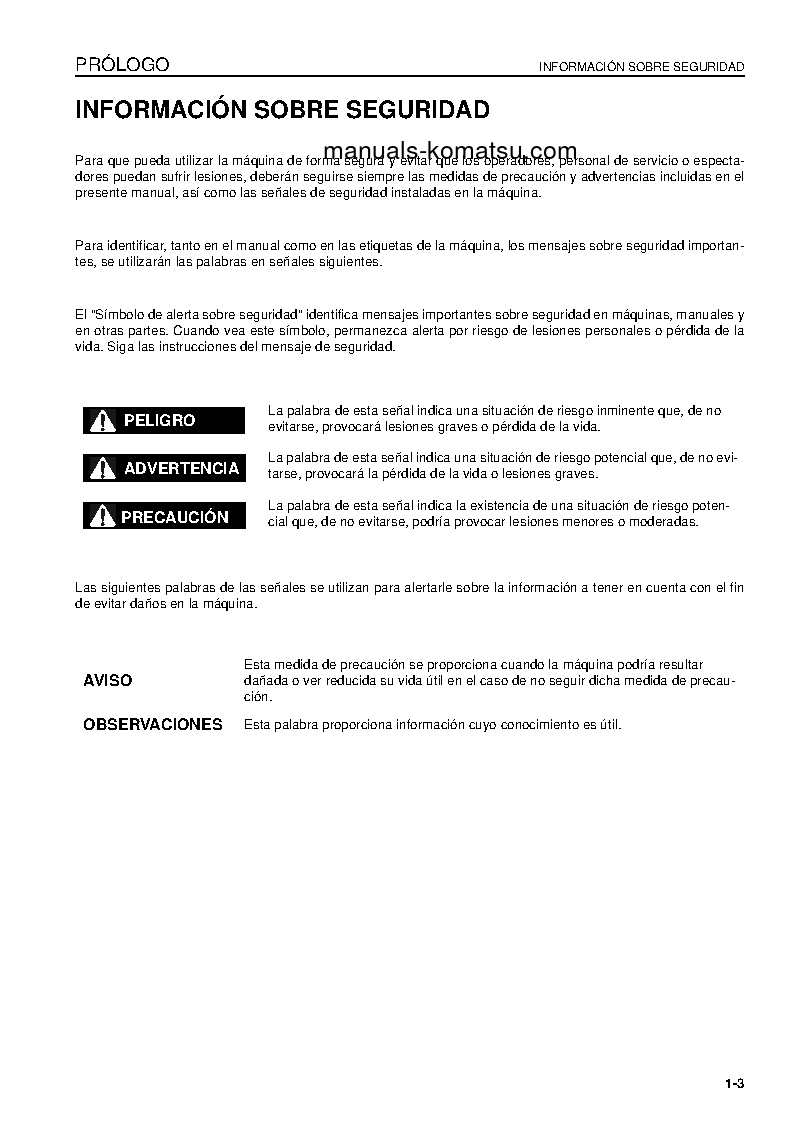 Protected: WA600-6(JPN) S/N 60634-UP Operation manual (Spanish)