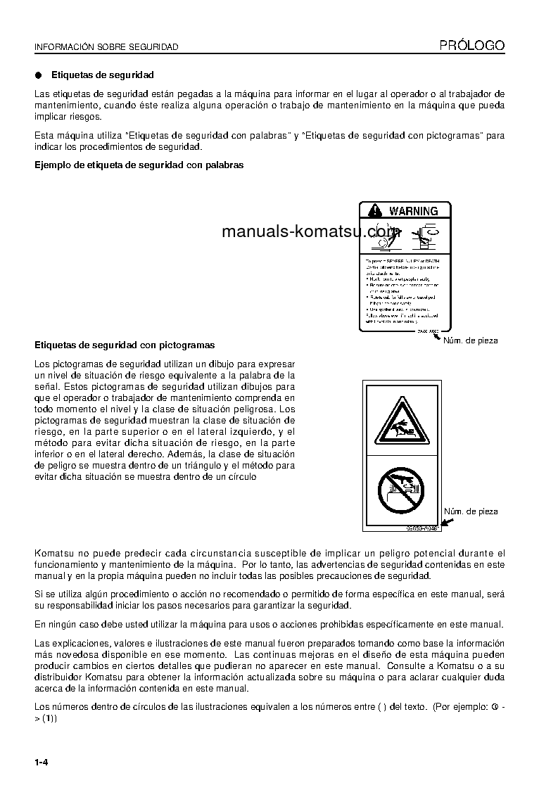 Protected: D275AX-5(JPN)-E0 S/N 30001-UP Operation manual (Spanish)