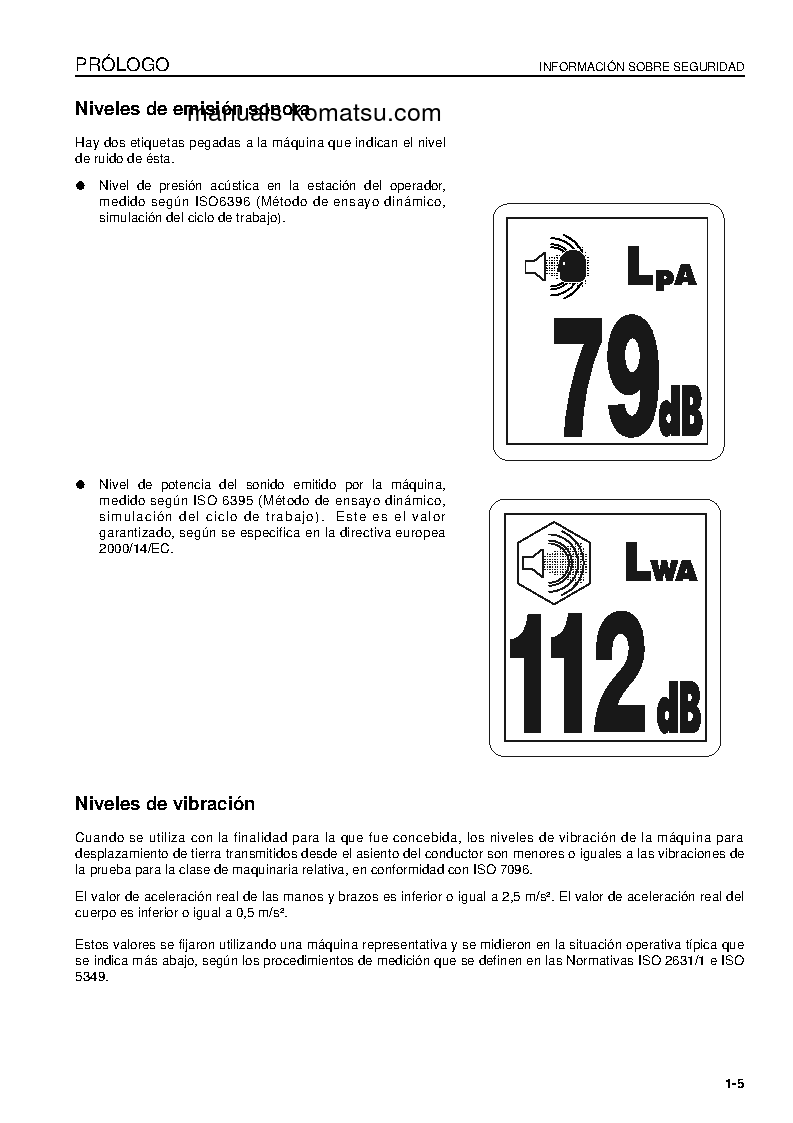 Protected: D275AX-5(JPN)-E0 S/N 30001-UP Operation manual (Spanish)