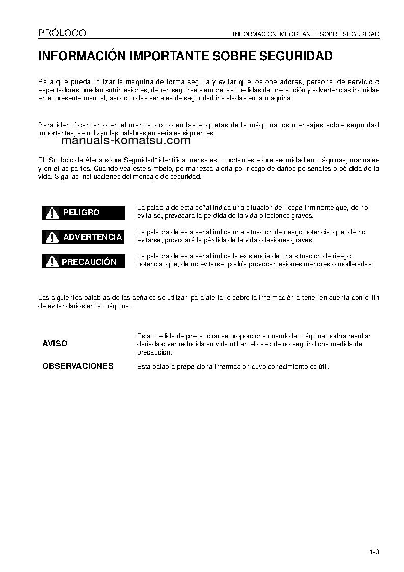 Protected: D65WX-16(JPN) S/N 80001-UP Operation manual (Spanish)