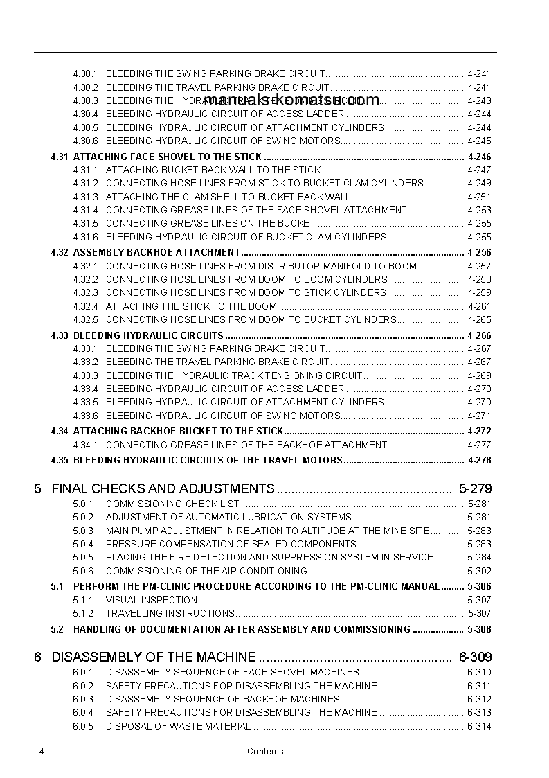 Protected: PC4000-6(DEU) S/N 08205-UP Field assembly manual (English)