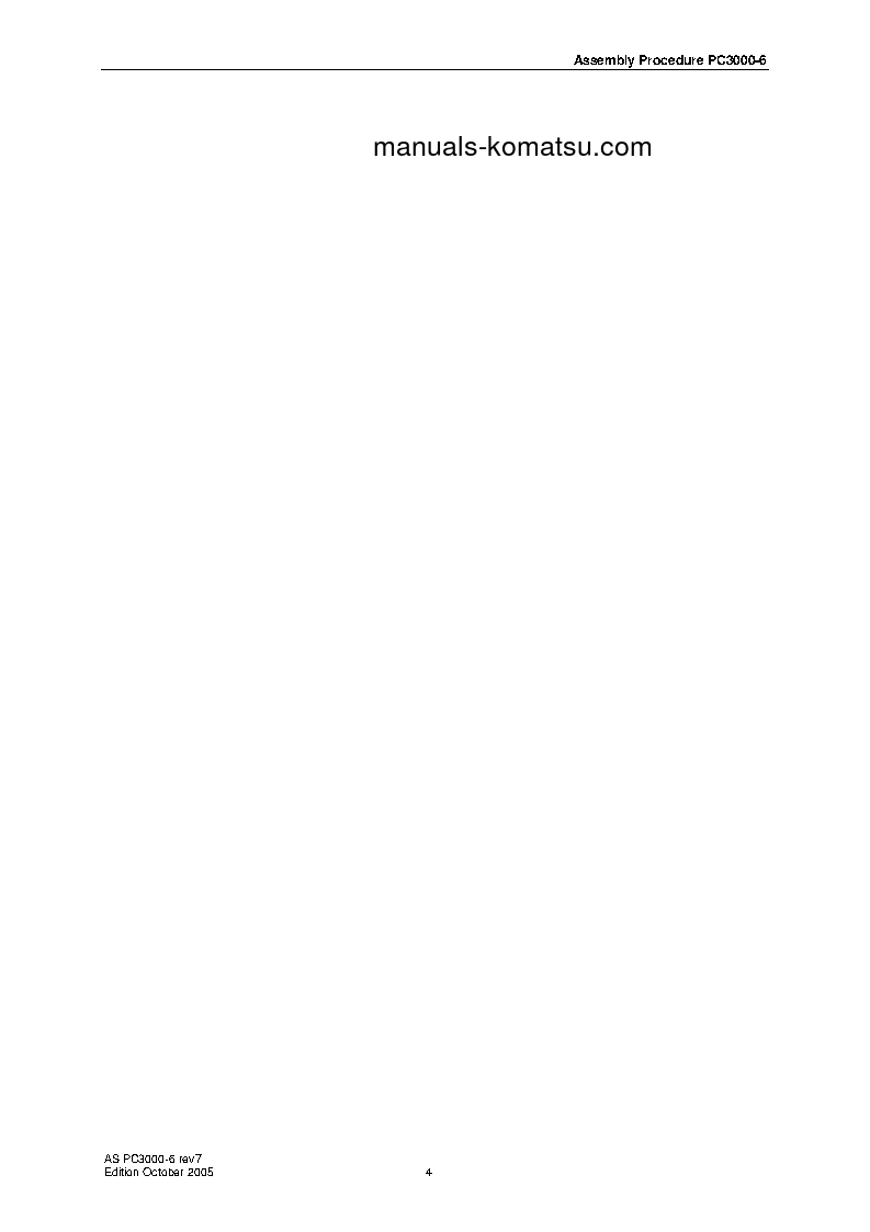 Protected: PC3000-6(DEU) S/N ALL Field assembly manual (English)