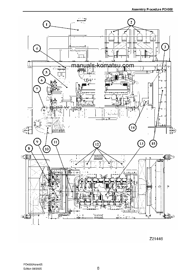 Protected: PC4000-6(DEU) S/N 8170-UP Field assembly manual (English)