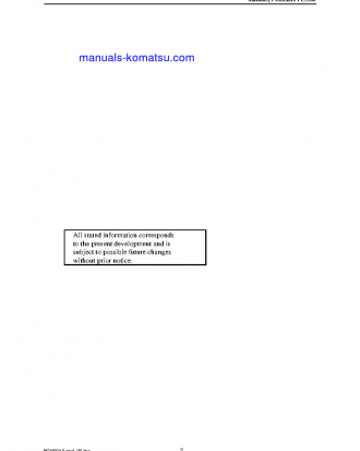 PC5500-6(DEU) S/N ALL Field assembly manual (English)