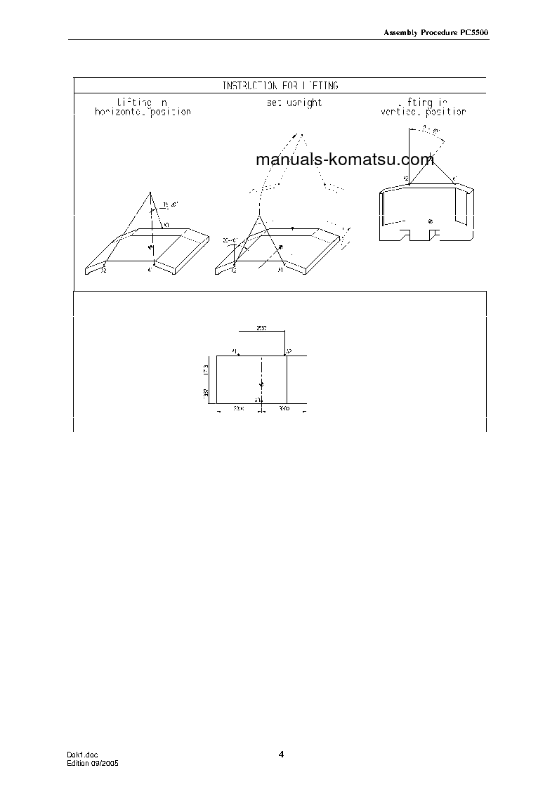 Protected: PC5500-6(DEU) S/N ALL Field assembly manual (English)