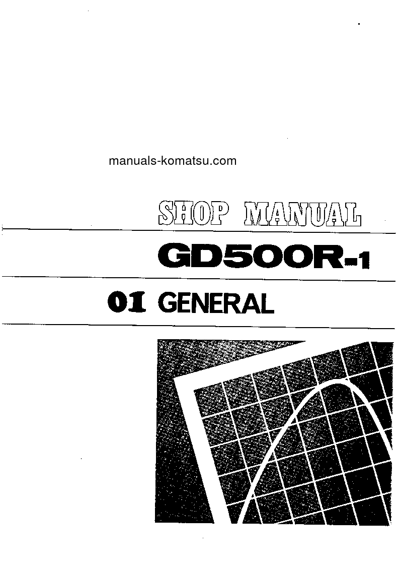 Protected: GD500R-1(JPN) S/N 10001-UP Shop (repair) manual (English)