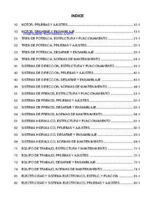 GD611A-1(JPN) S/N 10001-UP Shop (repair) manual (Spanish)