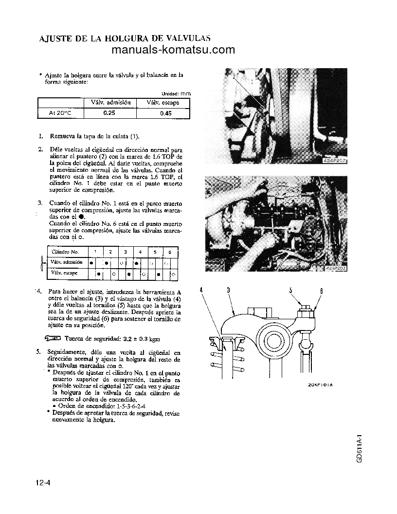 Protected: GD611A-1(JPN) S/N 10001-UP Shop (repair) manual (Spanish)