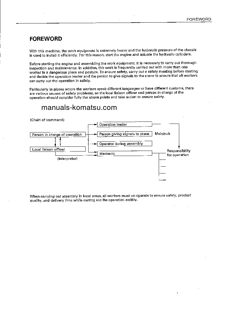 Protected: PC400LC-6(JPN)-PIPE LOOPER SPEC, EXCEL S/N 32933-UP Field assembly manual (English)